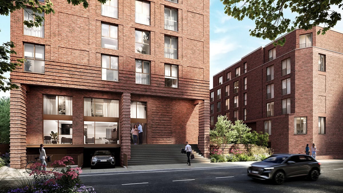 New Build 🏢 Botanical Gardens at Old Trafford Manchester United Kingdom