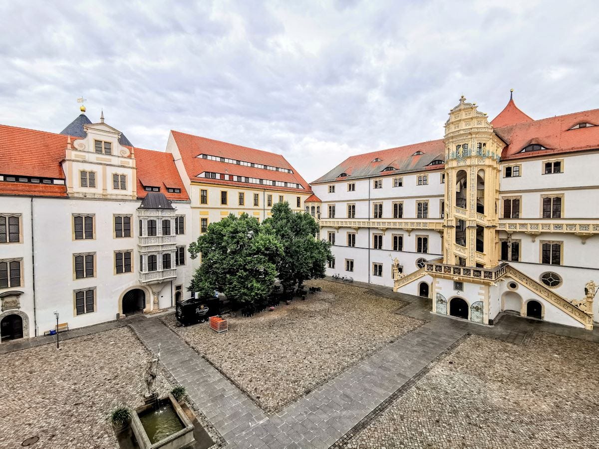 Schloss Hartenfels in Torgau an der Elbe