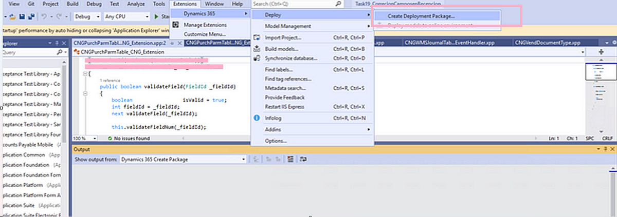 Error create deployment Package Finance and Operations X++ | by Mónica ...