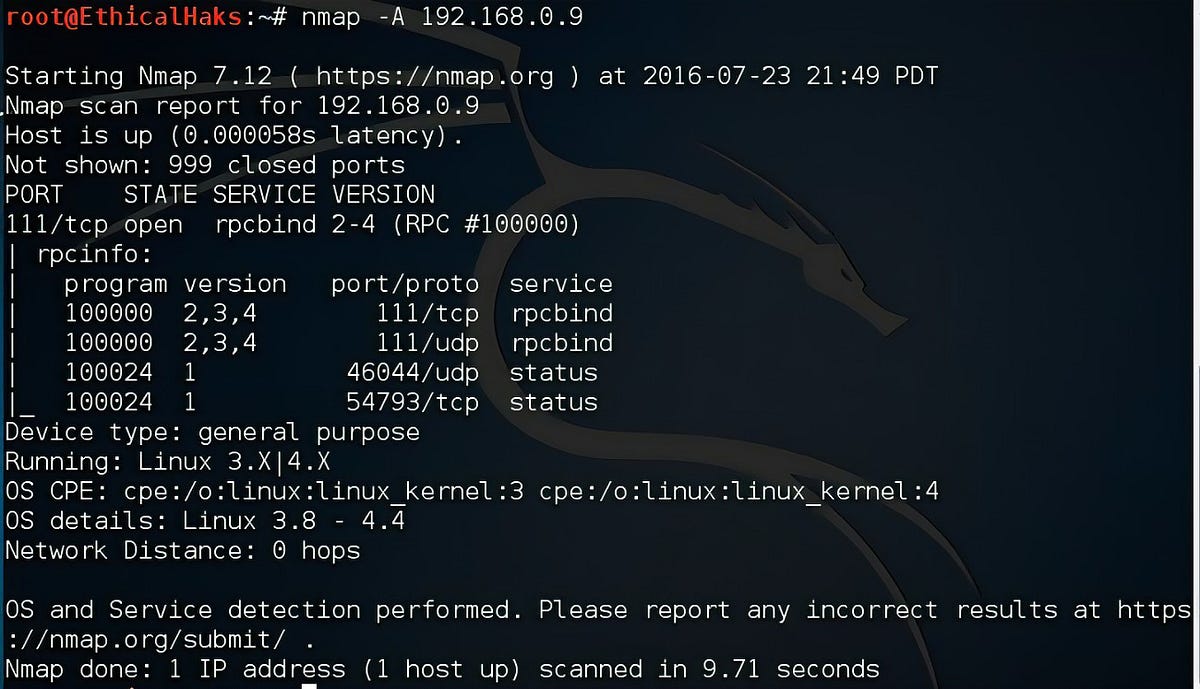 Nmap Commands. Certainly! Let’s create an interactive… by Wasifa
