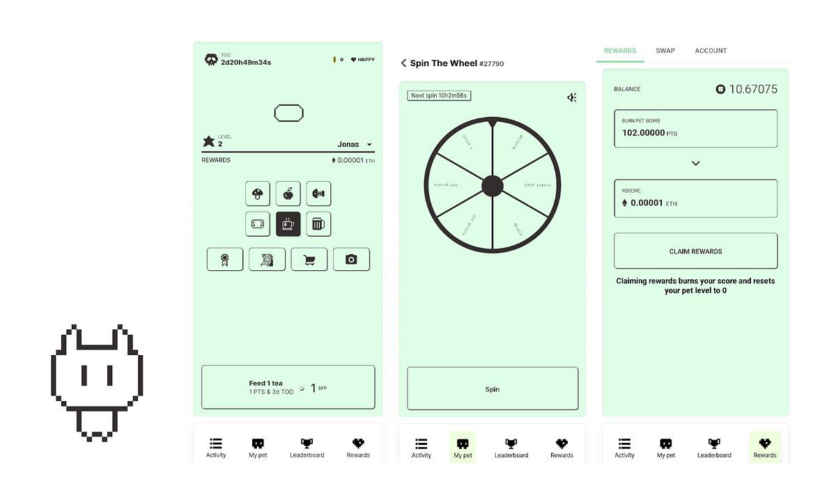 FrenPet — Interact with virtual pets on Base | by João Capinha | Venture  Web3 • Content | Medium