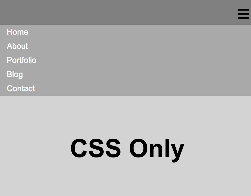 How to Make a Responsive Navigation Menu using only CSS | by Gabriela  Johnson | Medium