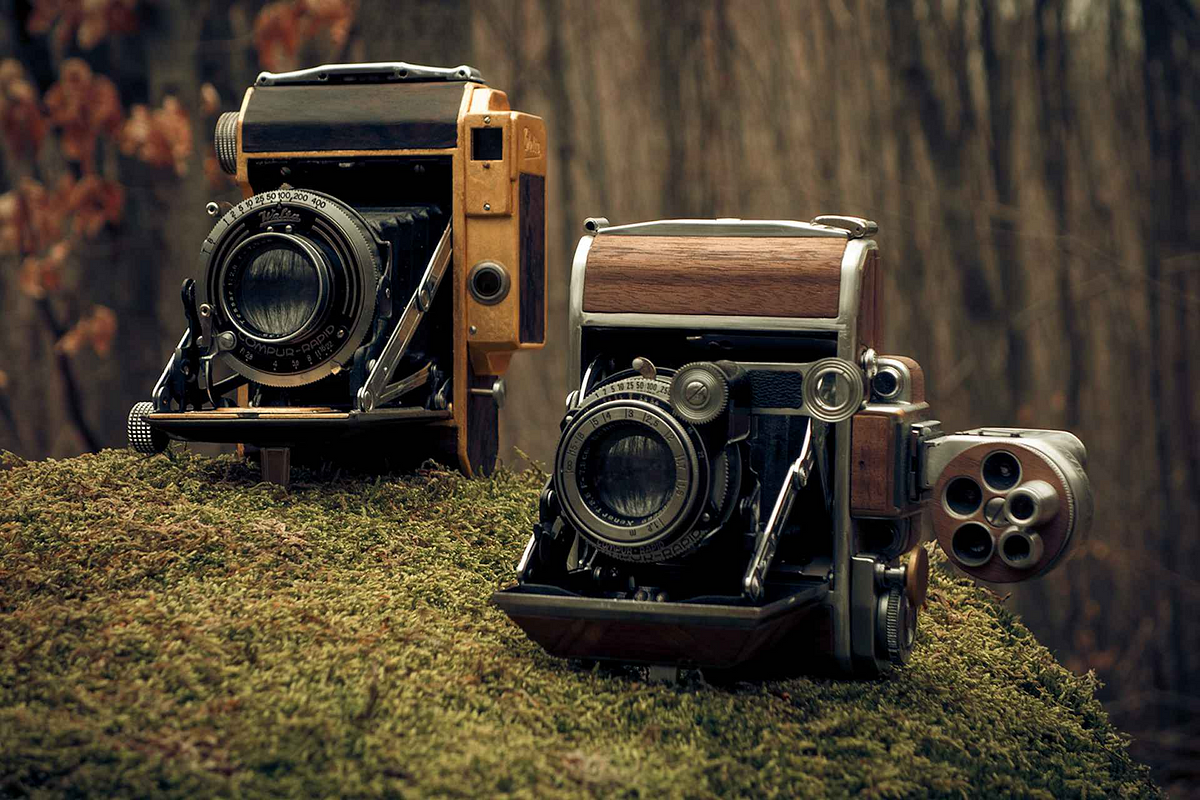 rangefinder camera girl nude photograph 