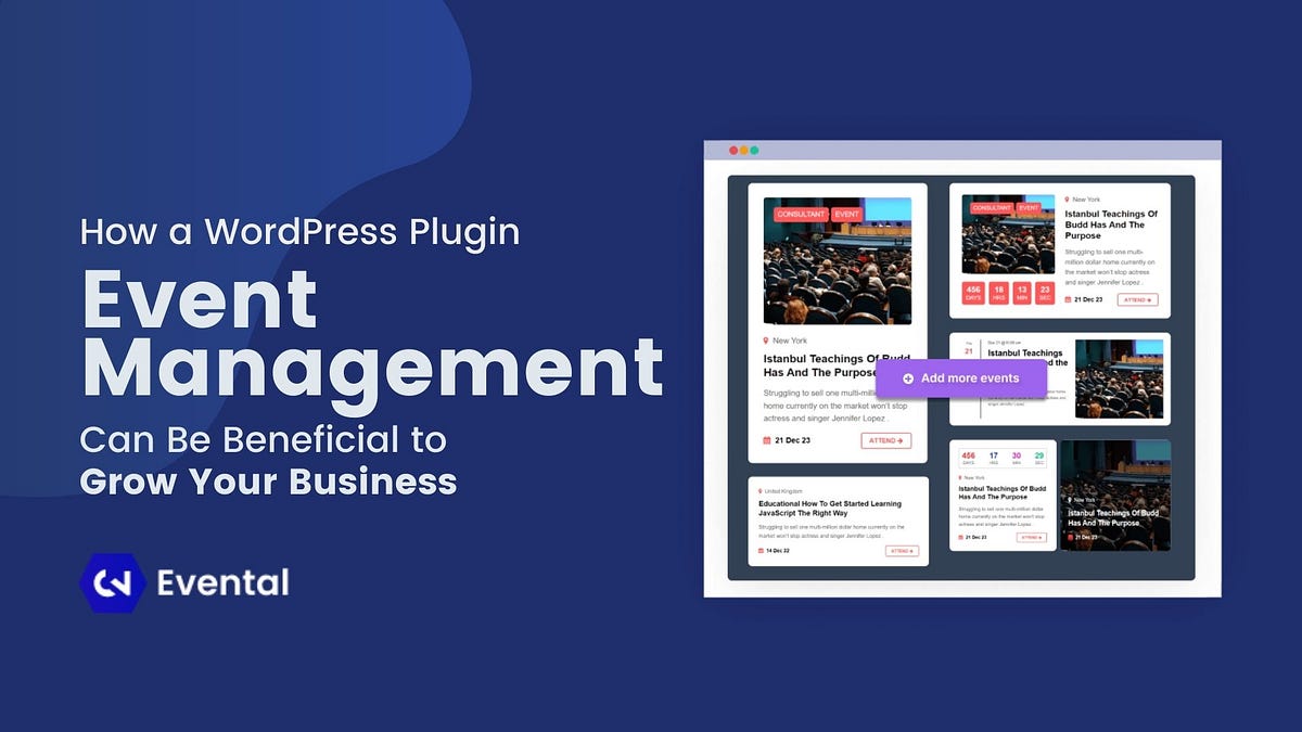 WP Event Management Plugin Do You Want To Start Presenting Events 