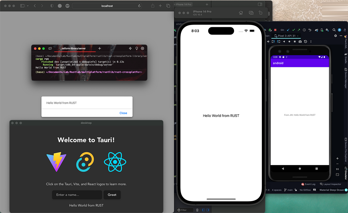 Creating Rust Module for Multiplatform Application | by Fajar Dimar ...