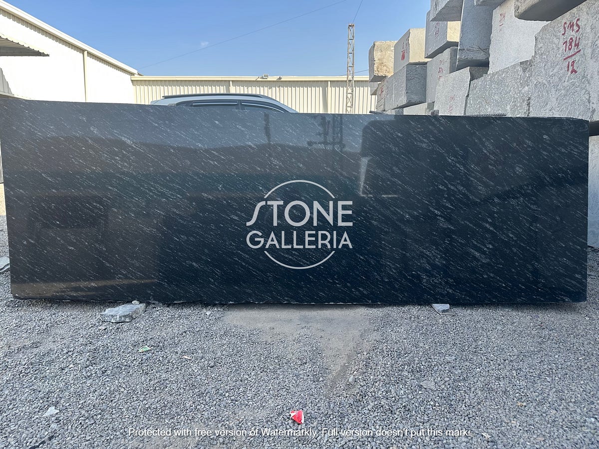 Black Markino Granite Indian Black Granite with White Veins by Stone