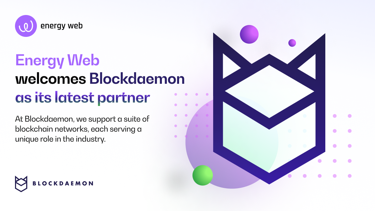 Blockdaemon Partners with Energy  to Accelerate Global