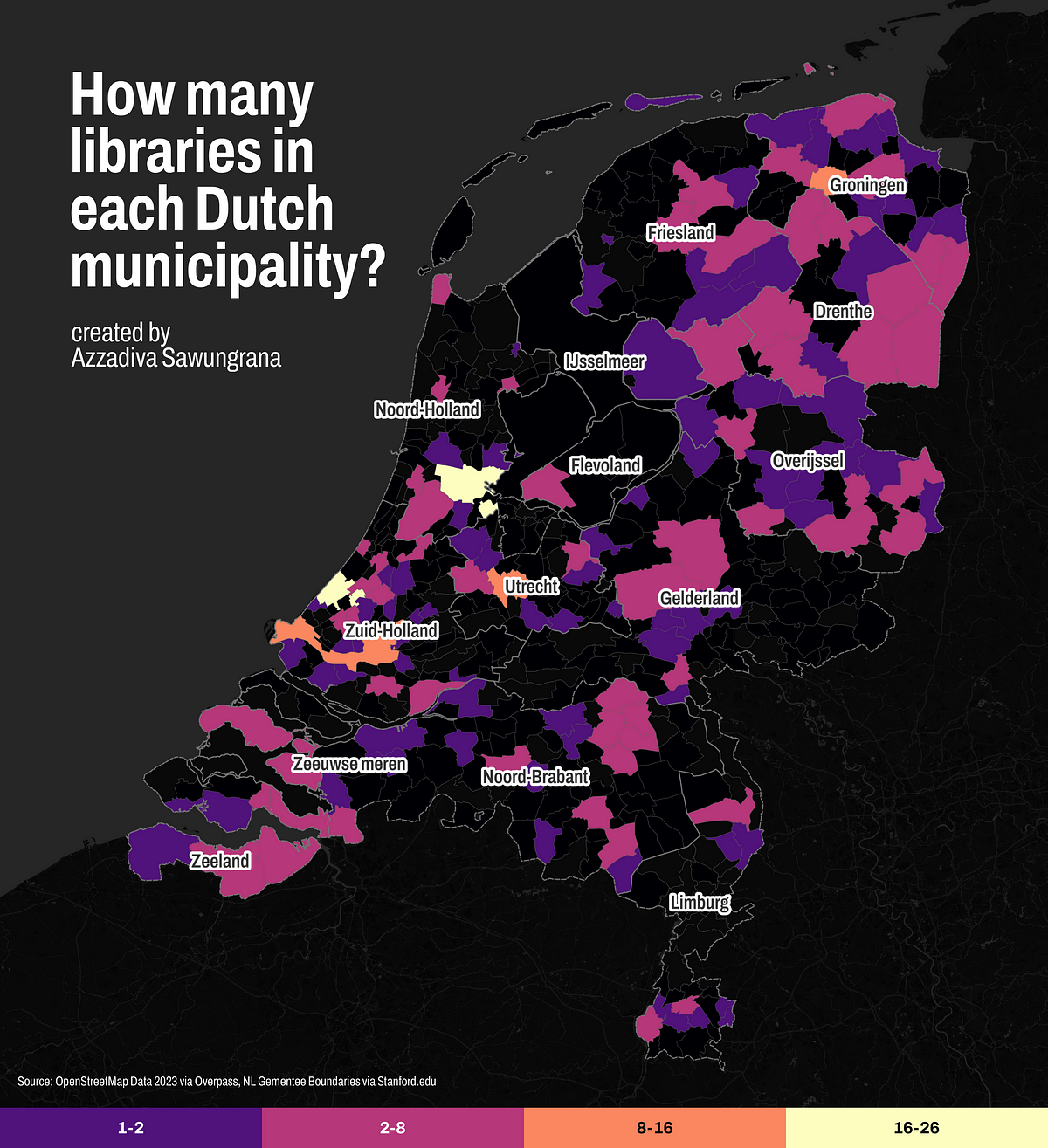 how-many-libraries-in-each-dutch-municipality-when-i-was-cycling