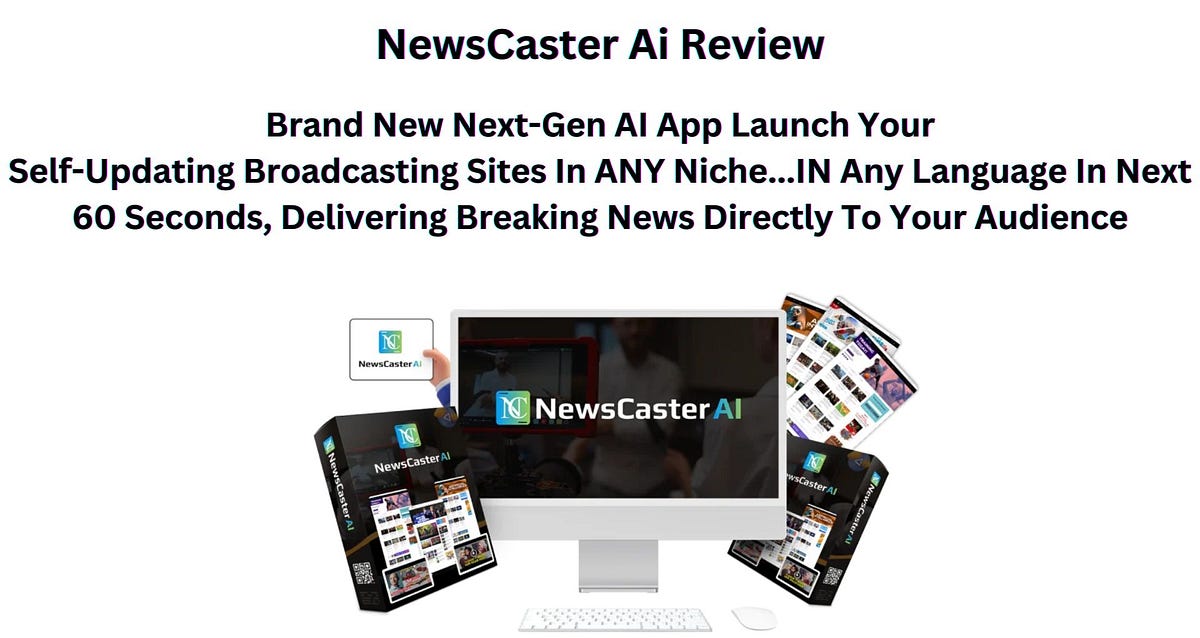 NewsCaster Ai review-The ultimate Self-Updating News Broadcasting App