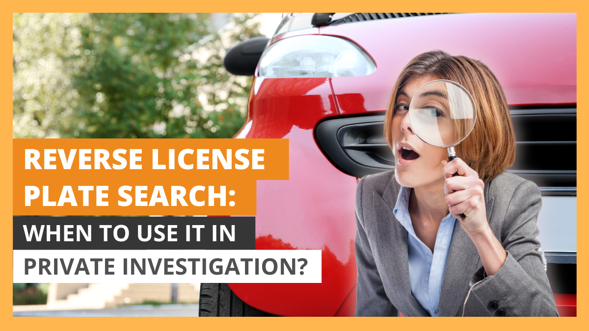 Reverse License Plate Search: When To Use It In Private Investigation? |  Medium