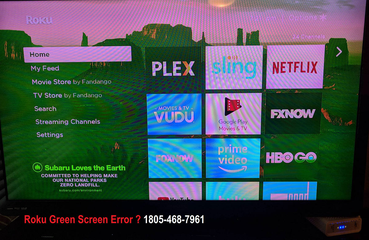 What is Roku Green Screen?. If you get a solid green screen with… by