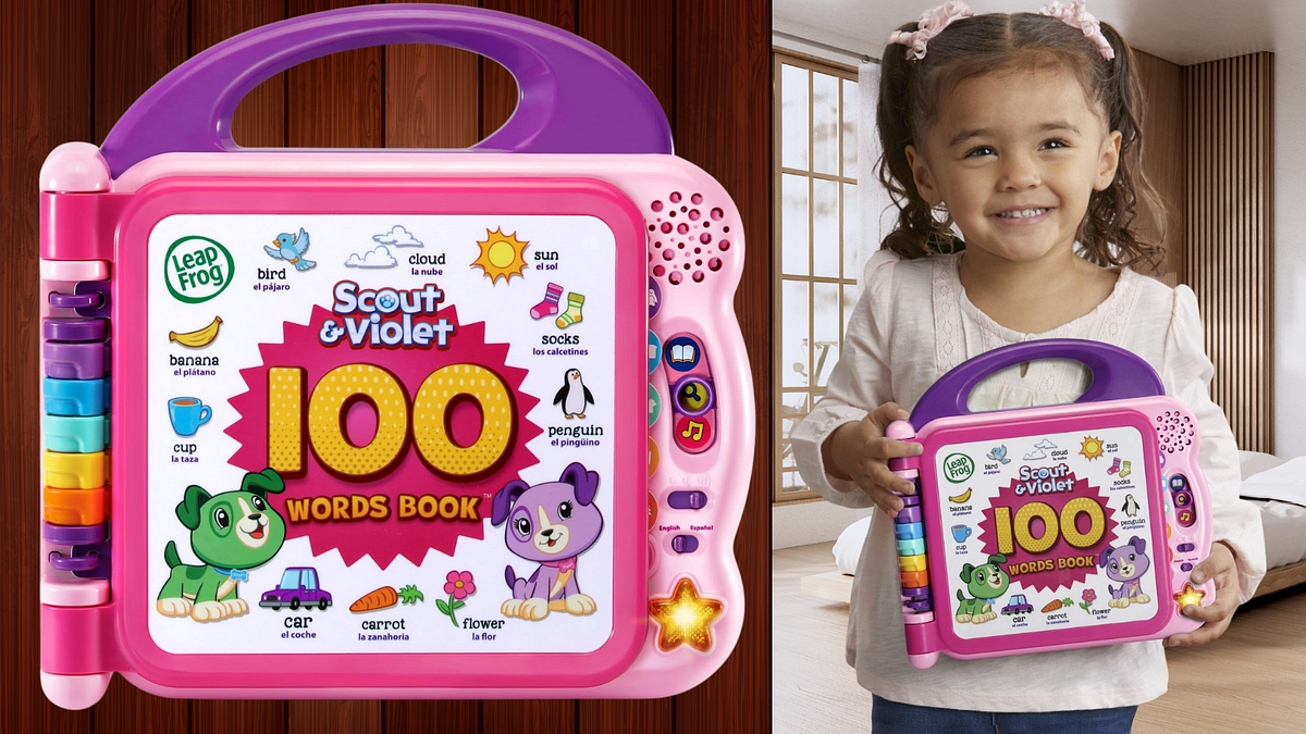 Leap Frog Scout and Violet 100 Words Book - BSC Digital - Medium