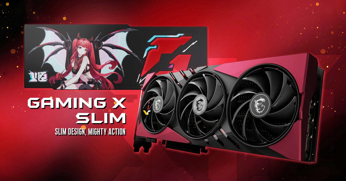 MSI Introduces New RTX 4070 SUPER GAMING X SLIM MLG Series