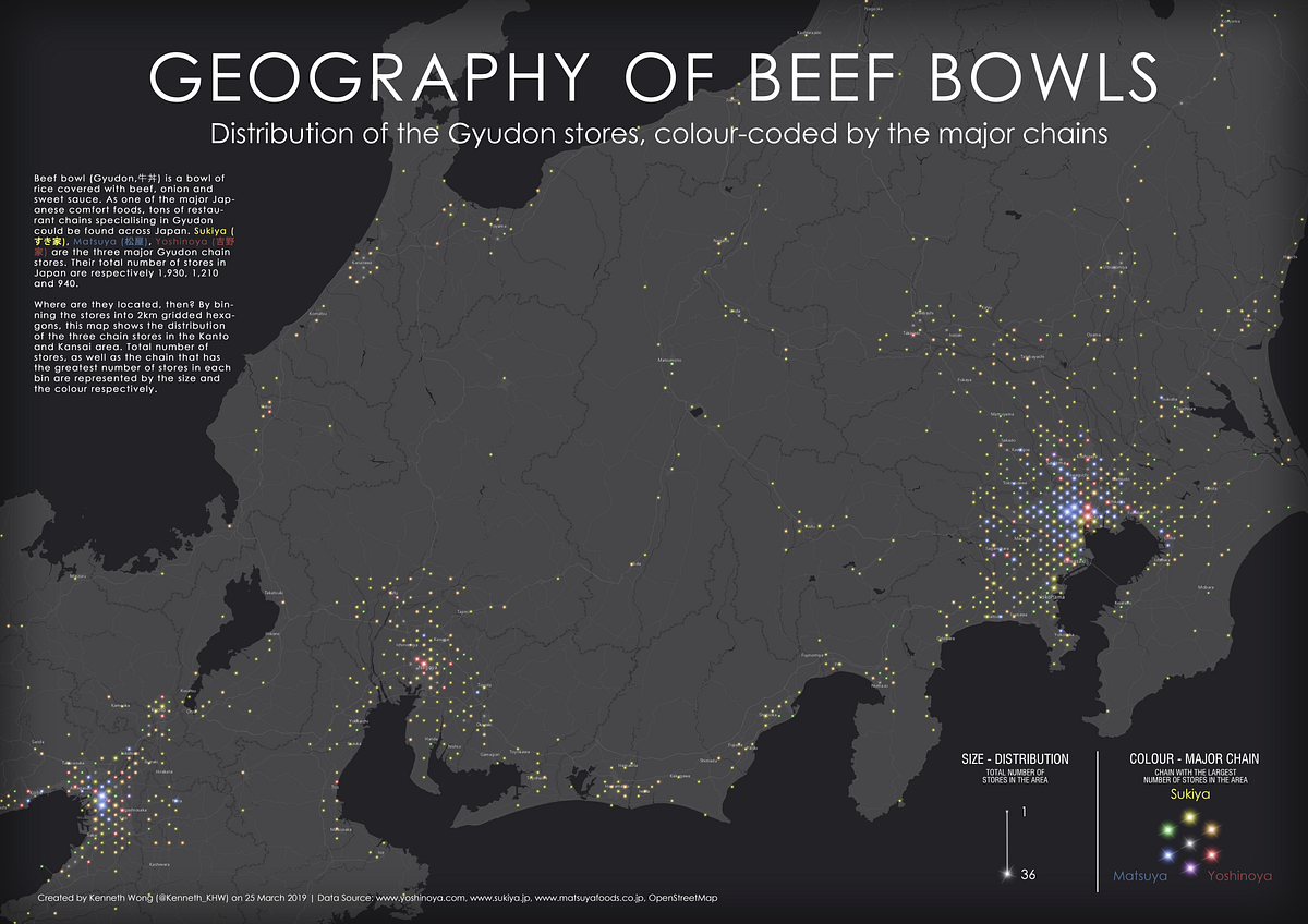 The Beef Bowl Map — Part I: GIS Matters | by Kenneth Wong | Medium