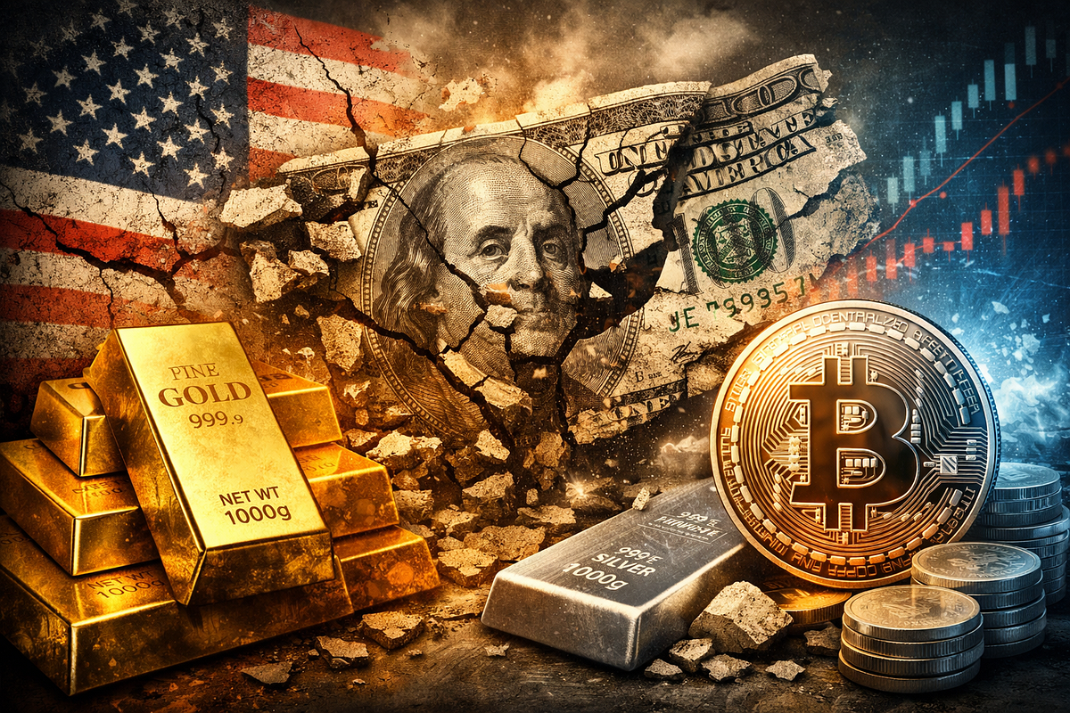 The Dollar Is Cracking — Why Gold, Silver, and Bitcoin Are Reacting | by  MintonFin | Jan, 2026 | Medium