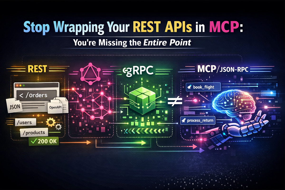 Stop Wrapping Your REST APIs in MCP: You’re Missing the Entire Point ...