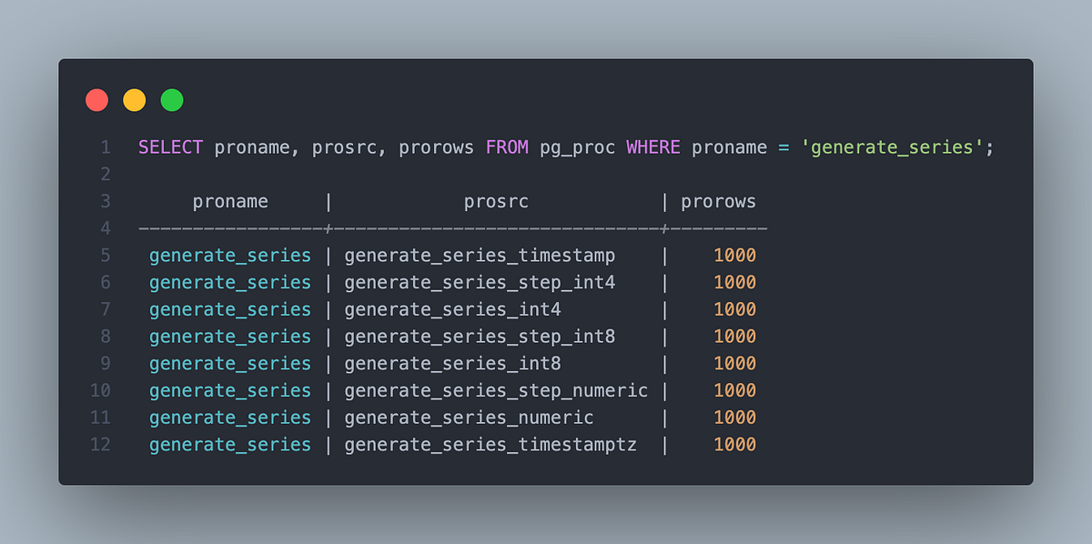 PostgreSQL 如何預估 Function Return Rows 以及對 Query 的效能影響 | by 陳劭愷 | Dcard ...