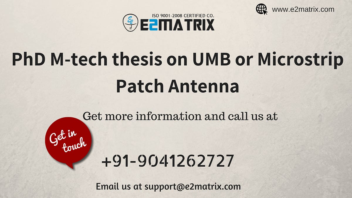 thesis paper on antenna