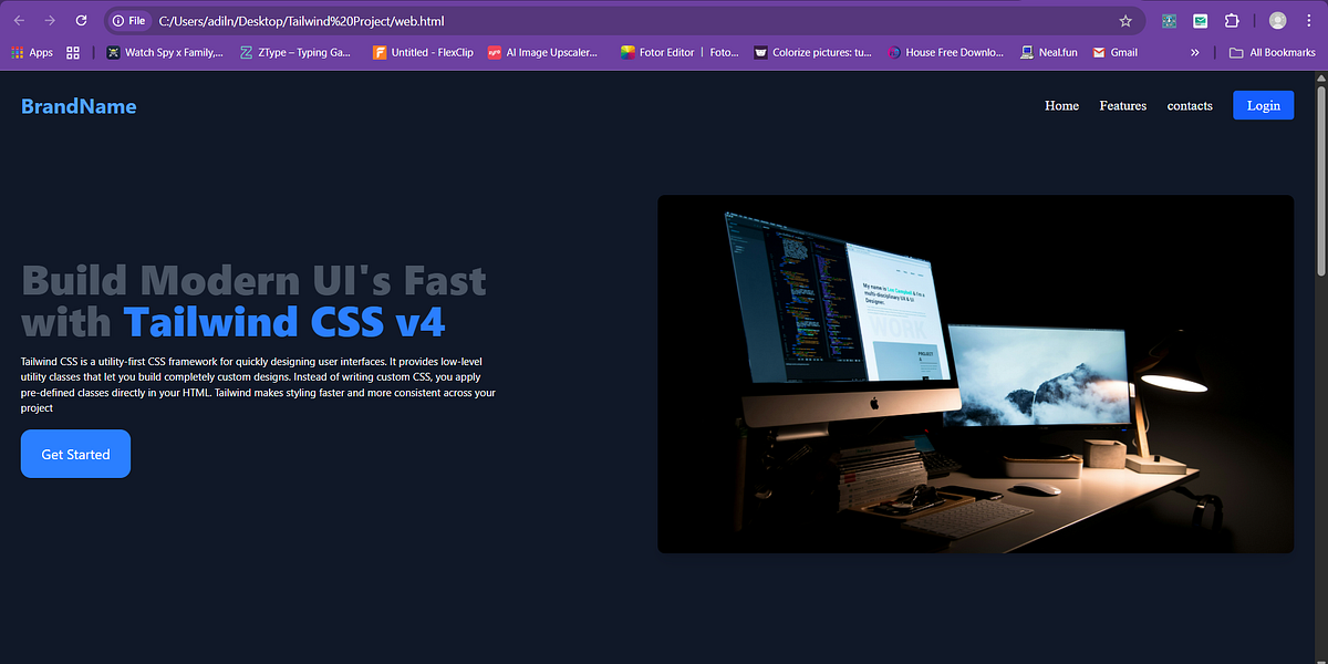 My Journey into Tailwind CSS: From Basic HTML to Modern Web Design | by ...