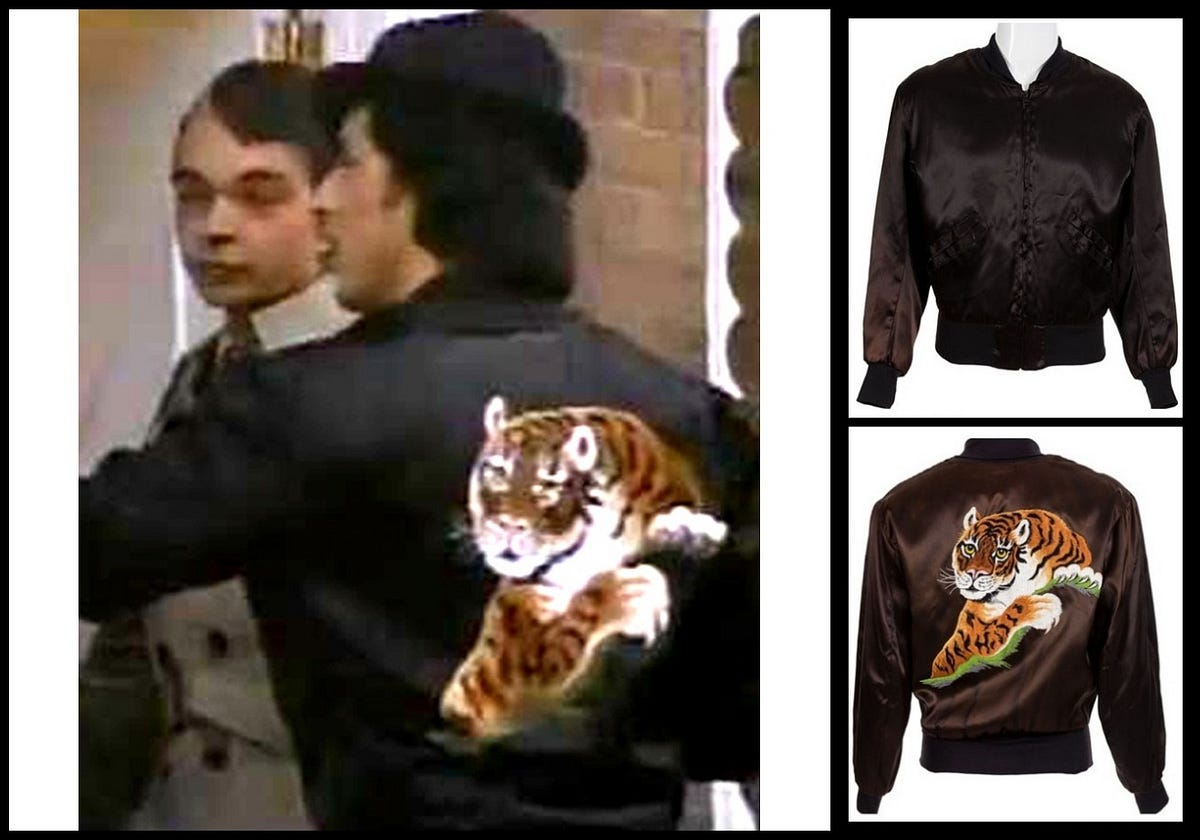 Rocky Tiger Jacket worn in ROCKY II by Sylvester Stallone