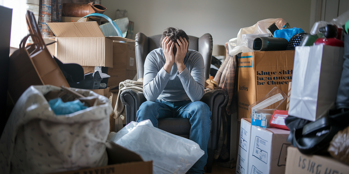 The Emotional Weight of Clutter When You Live Alone — Declutter Your Life