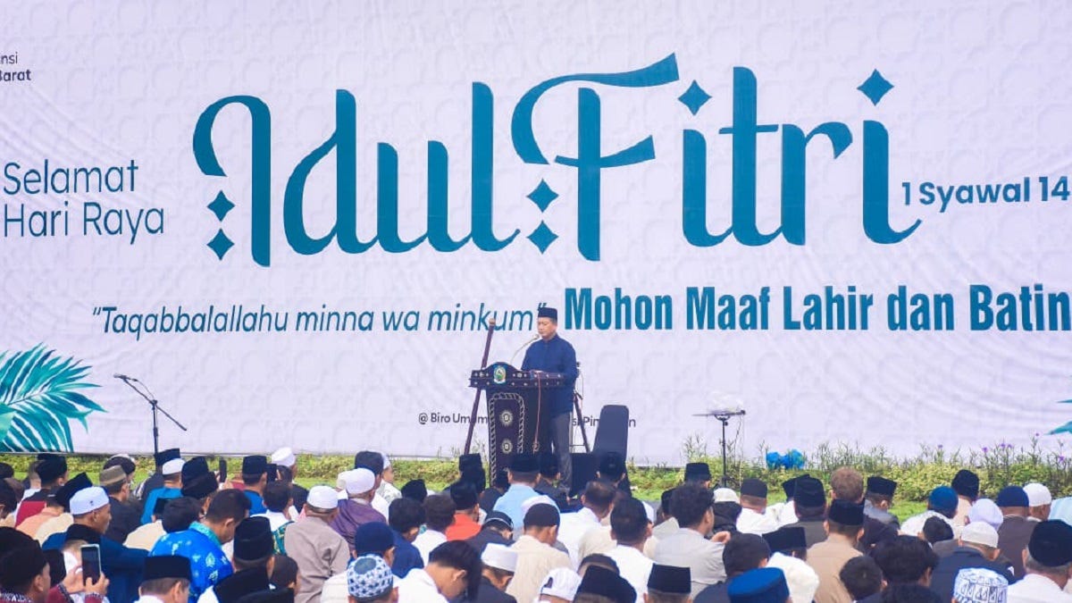 Gubernur NTB Ajak Masyarakat Jadikan Idulfitri Momentum Perkuat Kepedulian Sosial