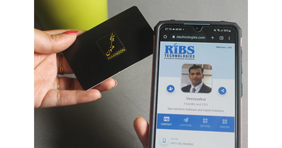 9 Things to Consider When Choosing the Best NFC Business Card Solution, by  Ribstech