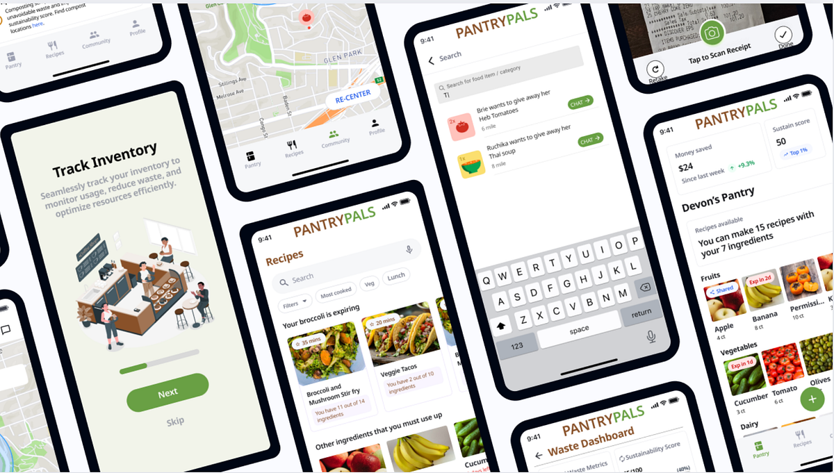 PantryPals: Where UX Design Meets Food Sustainability | by Ruchika ...