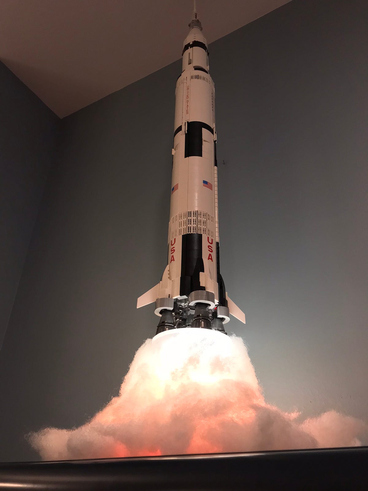 a Lego Saturn V blast off! | by Asa Miller | Medium