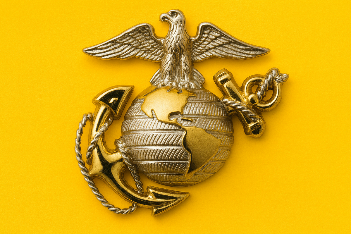 The Eagle, Globe, and Anchor. How the Marine Corps Found Its Symbol | by  John Turley | Medium