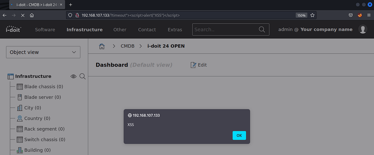 Cve 2023 34830 reflected xss on i doit open v24 and below ray medium
