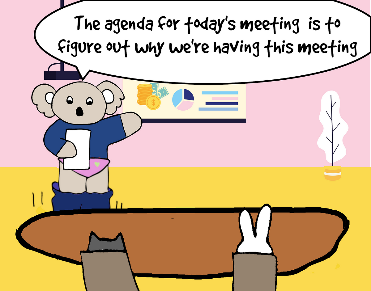 Pointless Meetings: The Cornerstone of Modern Collaboration  by Philip 