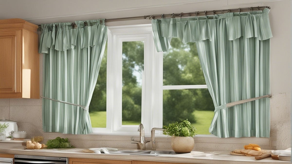 Long Kitchen Window Curtains Ideas 2024: Best Curtains Design | by ...