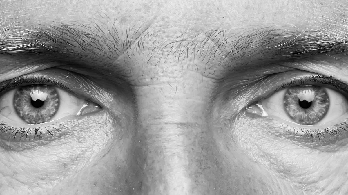 DIRTY EYES. A rude awakening for a man who… | by Simon Jones | Medium