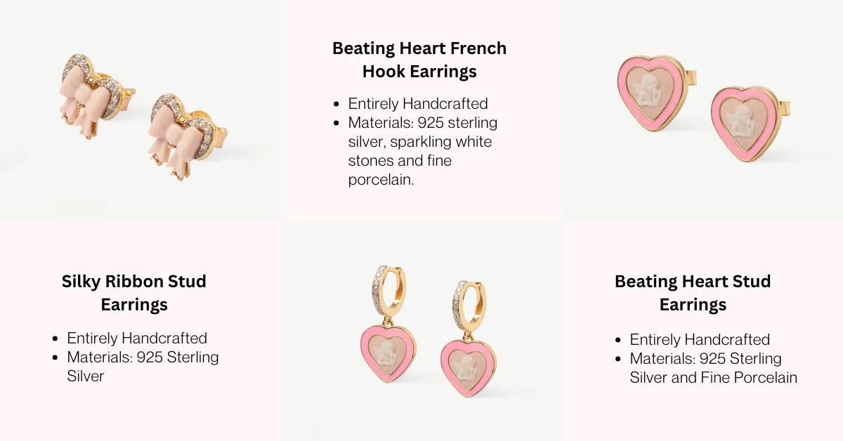 Cherub Bijoux Earring Collections