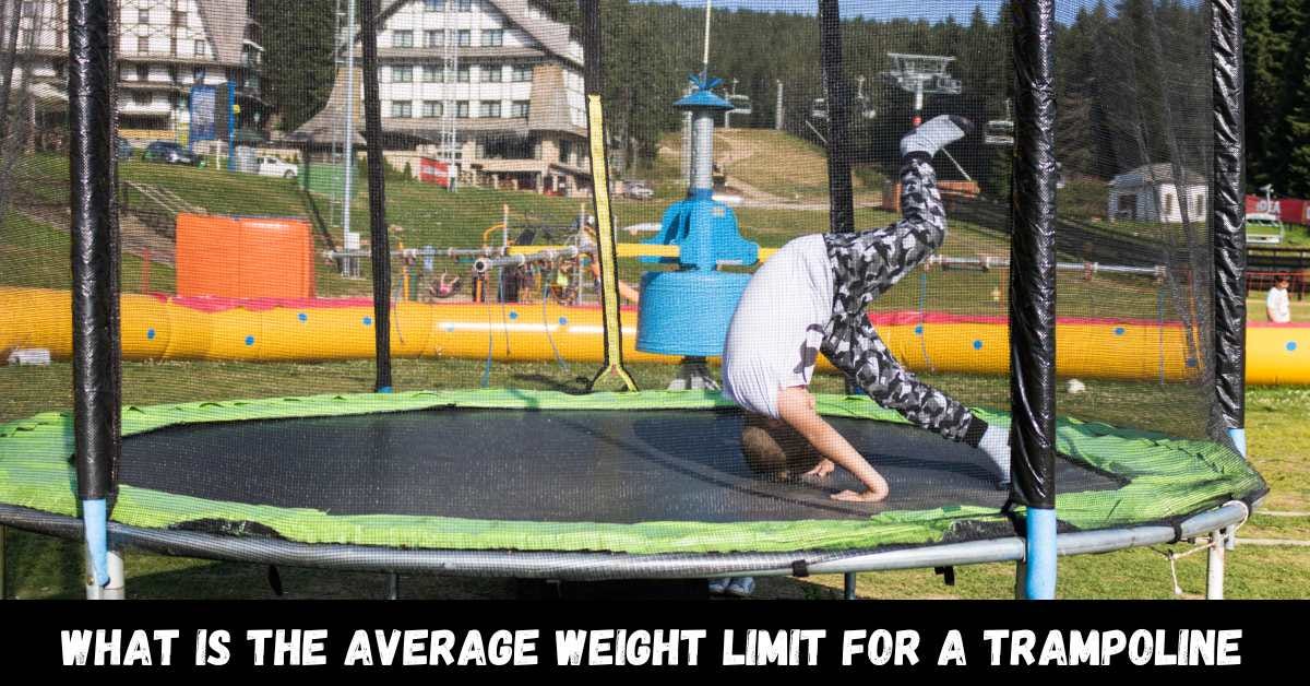 Average Weight Limit for a Trampoline Trampoline Mind Medium