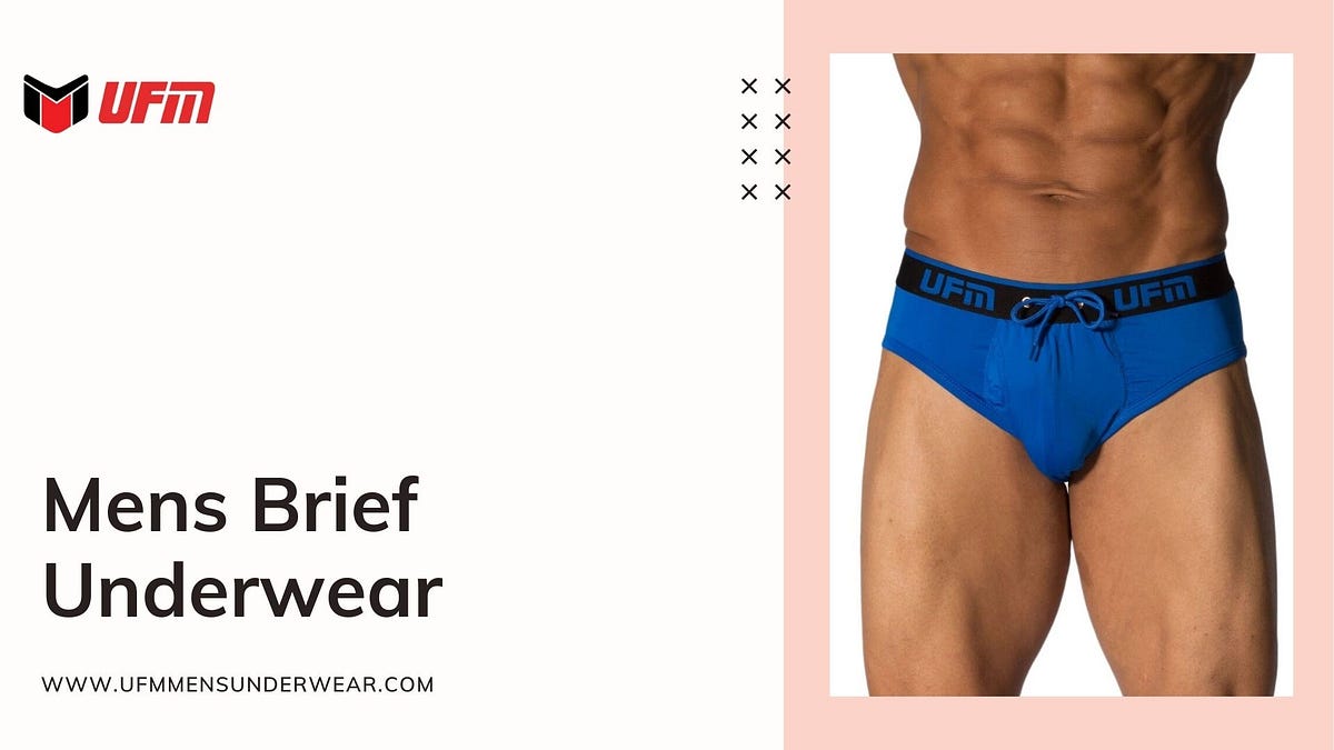Why is it important to try mens brief underwear? by UFM Men's Underwear Medium