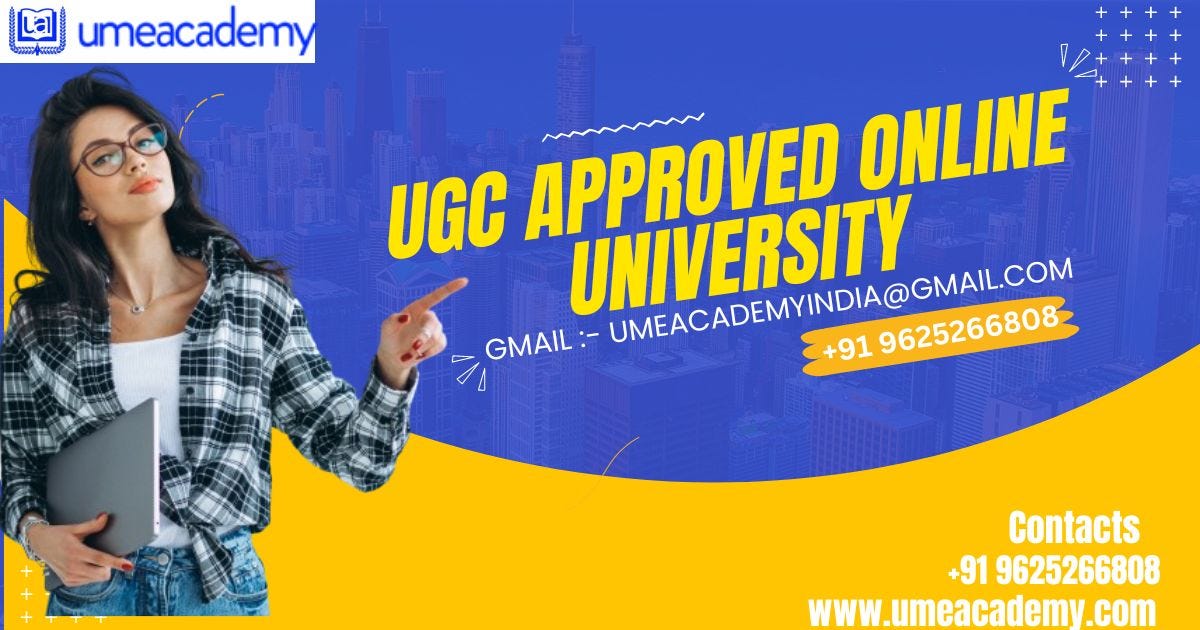 UGC Approved Online University Vinay Medium