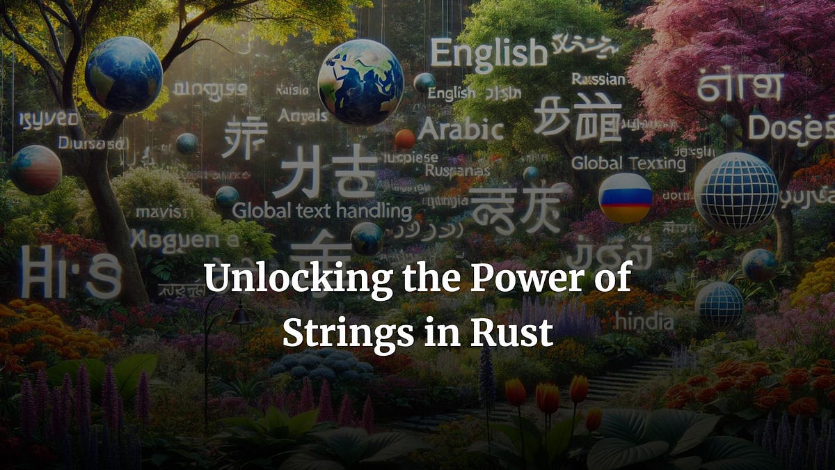 Unlocking the Power of Strings in Rust | by Uday Hiwarale | rustycrab ...