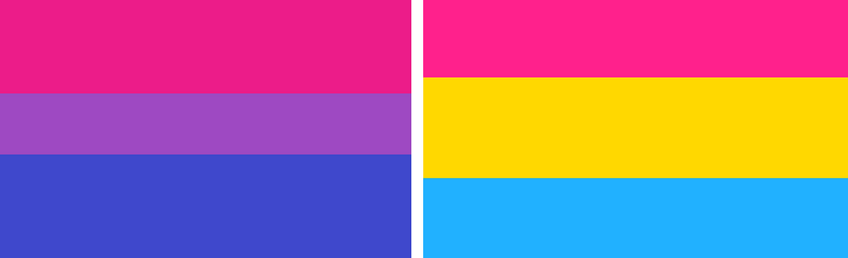 Bisexual vs. Pansexual. Multiple-Gender-Attracted identities… | by Andre  Merodeadora | Medium