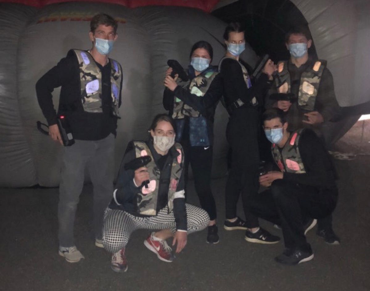 Laser Tag Date Night. By Marjorie Taylor by Marjorie Taylor The