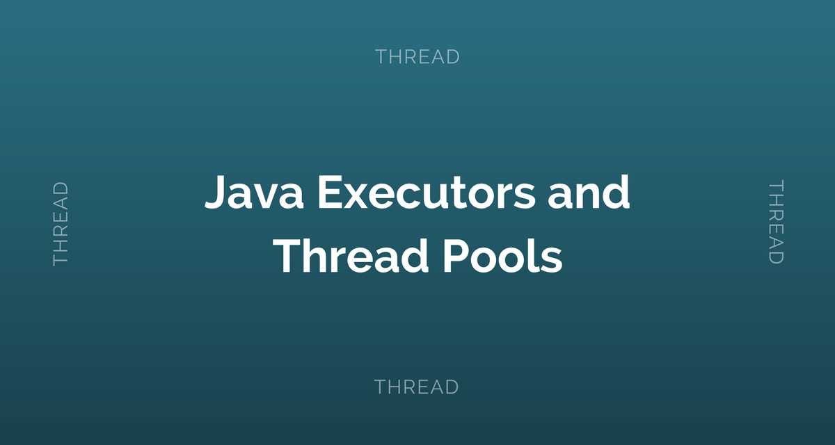 Executor Service API in Java. The ExecutorService API in Java is part ...