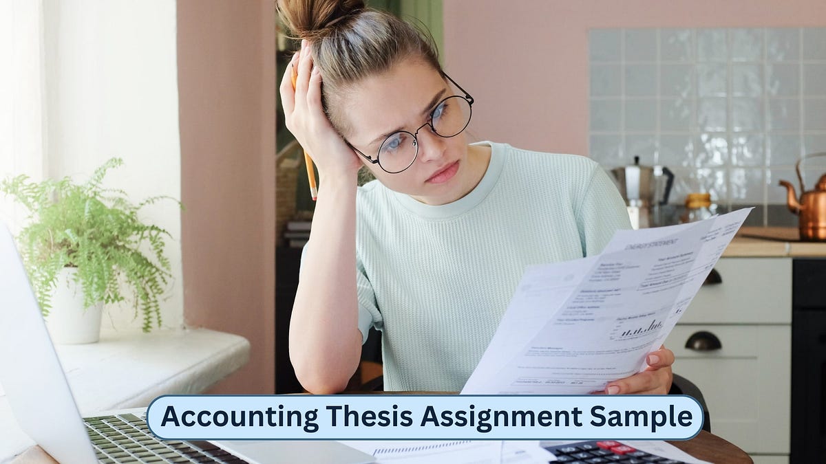 example of accounting thesis title