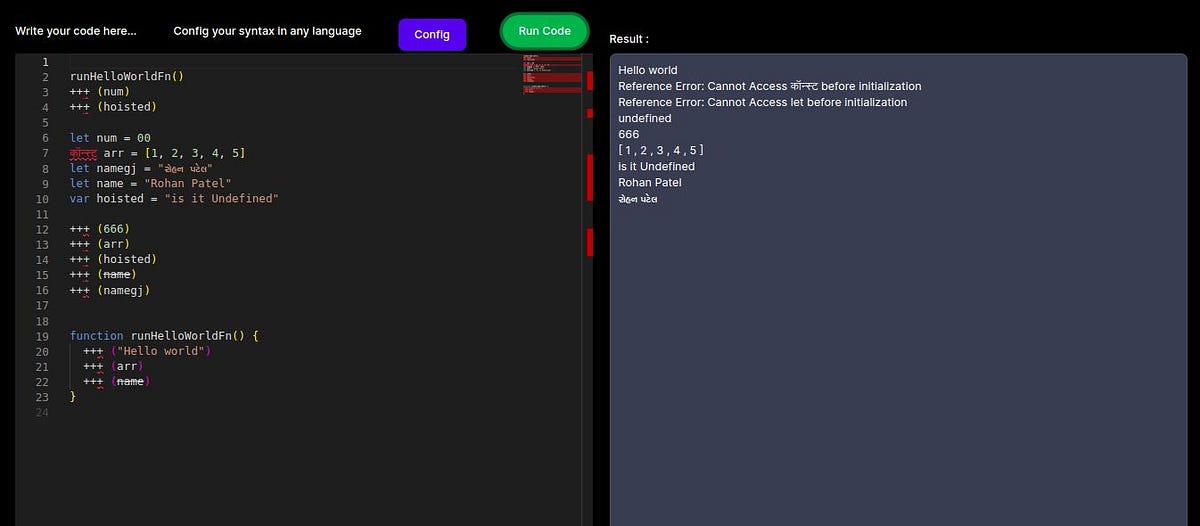 Ever wondered if you could write JavaScript code in any syntax or ...