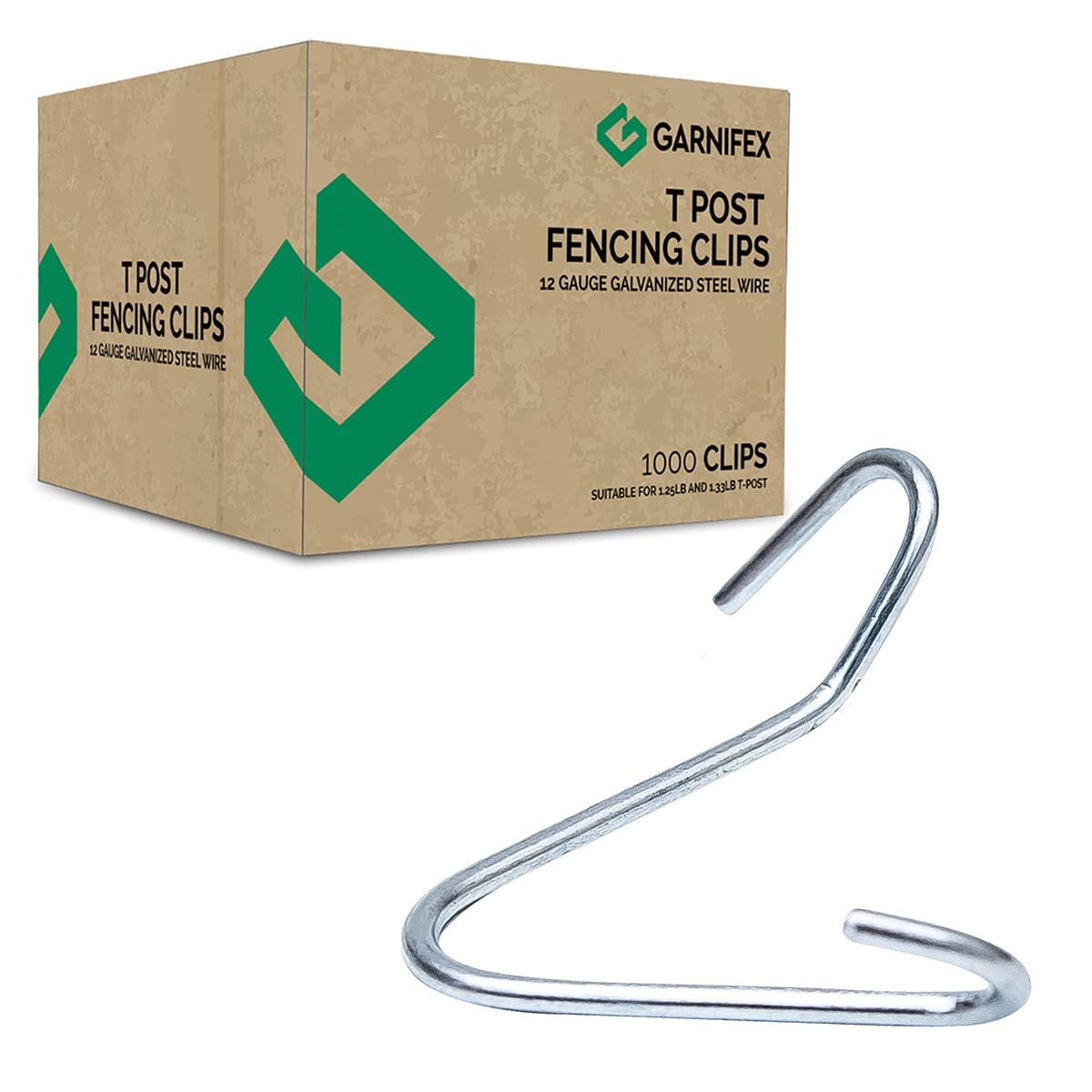 T Post fence clips — Garnifex Garnifex Medium