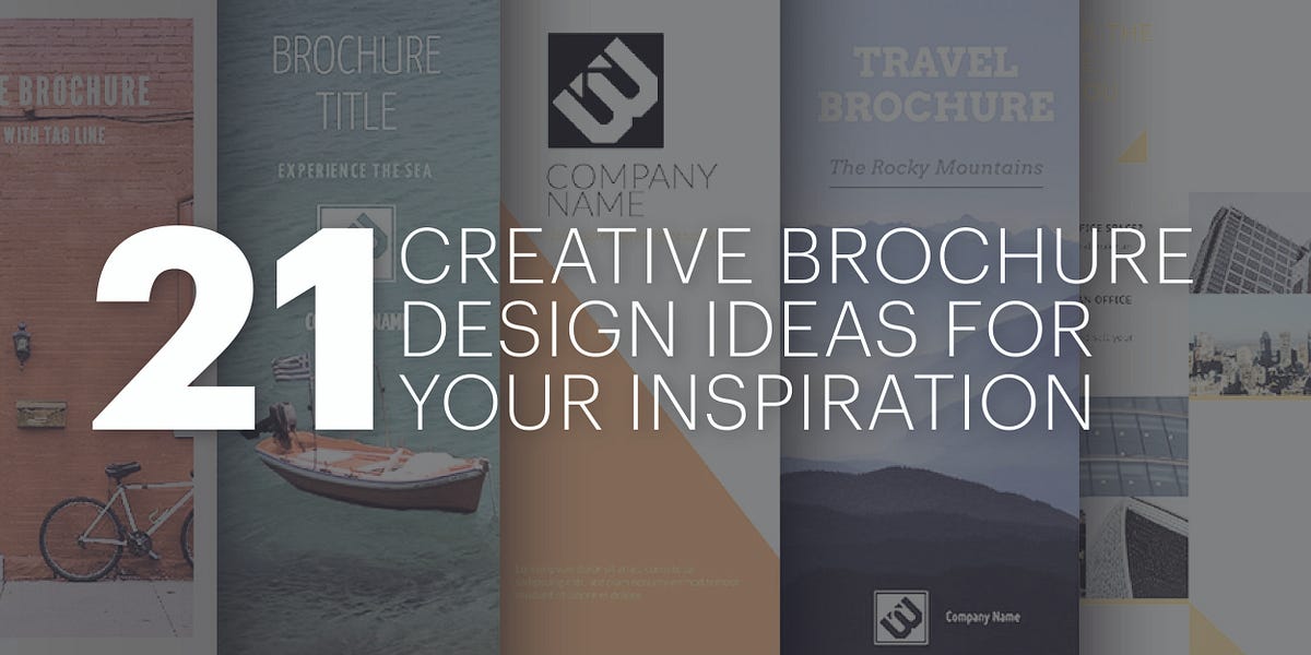 11 Creative Handmade Brochure Ideas for Inspiration