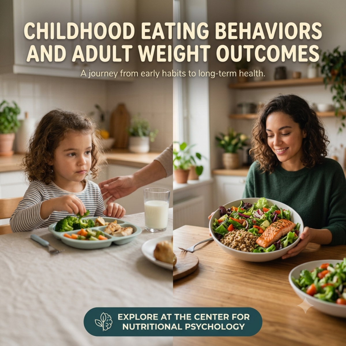 Childhood Eating Behaviors May Influence Adult Weight and Eating Patterns