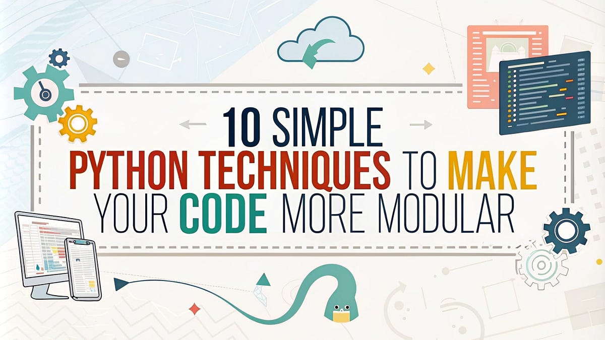10 Simple Python Techniques to Make Your Code More Modular | by Aman ...
