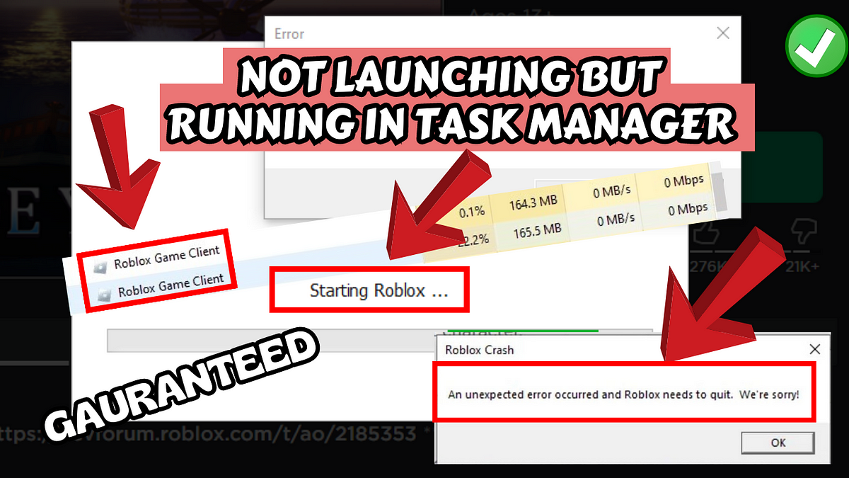 How To Fix Roblox Not Launching (Do This!!) 