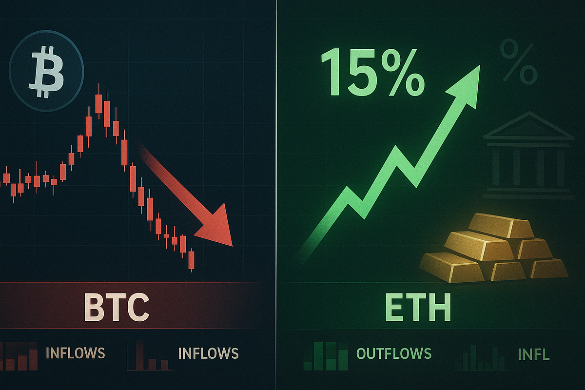 Ethereum Outshines Bitcoin in August as BTC ETF Flows Turn Choppy | by  Faisal Khan | Technicity | Medium